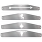 Mud Flap Weights With Design Cutouts Sold in Pairs