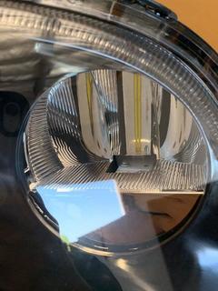 Freightliner Cascadia Halo Fog Light Black