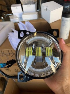 Peterbilt & Kenworth LED Fog Light In Chrome