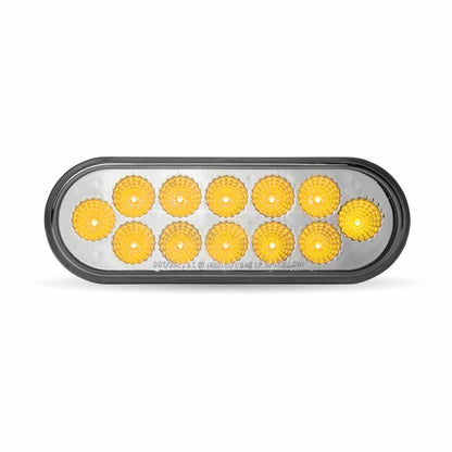 Oval Clear Lens,LED Amber +Green Normal,Without plug ,rubber