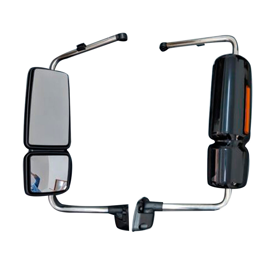 International Workstar Black Heated & Motorized Mirror Assembly