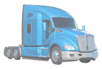 KENWORTH T680 CHROME PLASTIC BUMPER WITH FOGLIGHTS