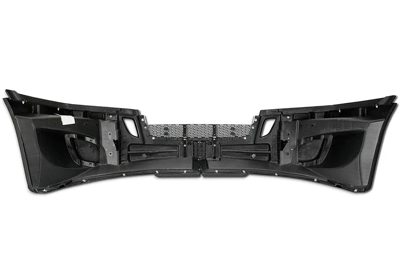 FRONT PLASTIC BUMPER FREIGHTLINER CASCADIA 2018+  WITHOUT FOG LIGHT HOLES  & CHROME CENTER