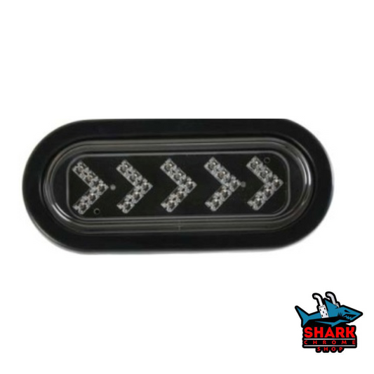 LED Oval Arrow Turn Signal Light