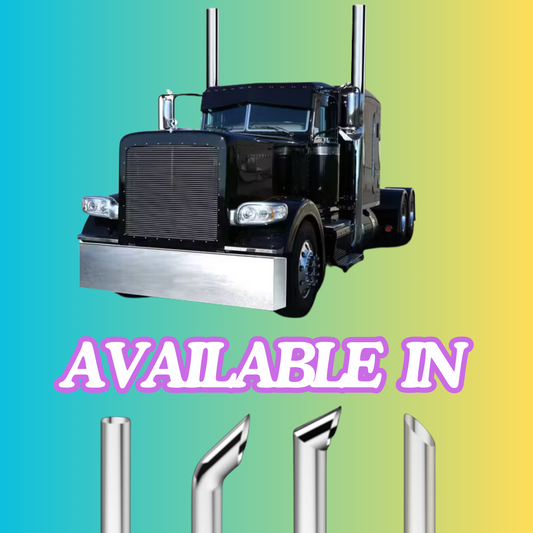 Premium Kenworth 40° Elbow Exhaust Set