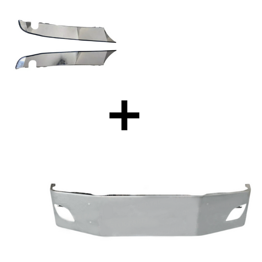 NEW CASCADIA CHROME BUMPER  FITS 2018 +