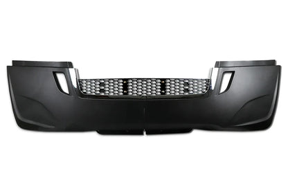 FRONT PLASTIC BUMPER FREIGHTLINER CASCADIA 2018+  WITHOUT FOG LIGHT HOLES  & CHROME CENTER