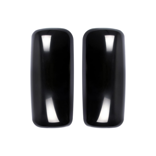 Premium Kenworth Black Plastic Mirror Cover