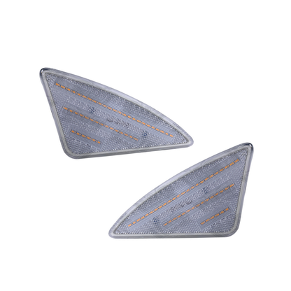 Led Side Marker Lights Clear Lens Compatible with 2008-2021 Kenworth T660 T170 T270 T370