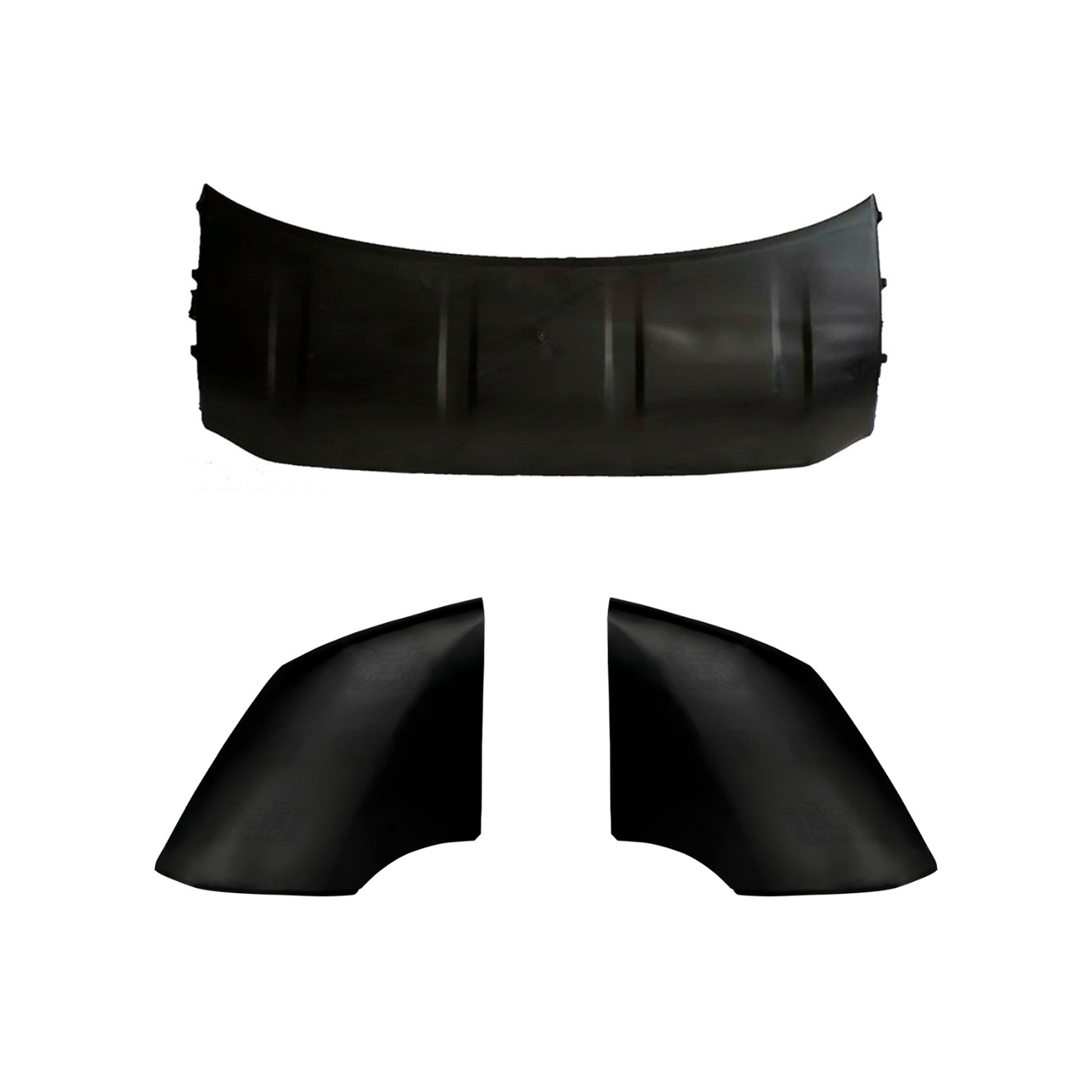 Volvo VNL 4TH Generation Bumper Spoilers