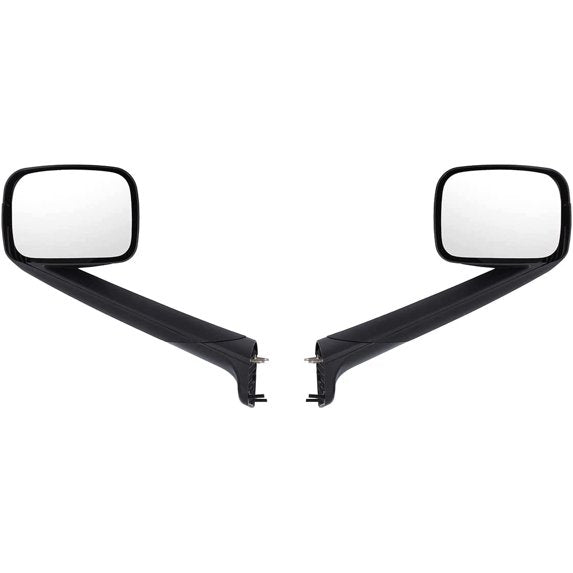 Premium Freightliner Cascadia Hood Mirror Black 2007-2018 SOLD AS PAIR BUNDLE & SAVE