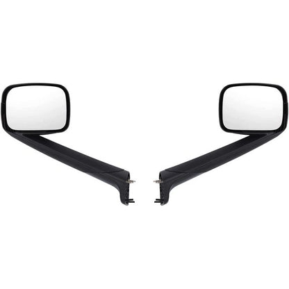 Premium Freightliner Cascadia Hood Mirror Black 2007-2018 SOLD AS PAIR BUNDLE & SAVE