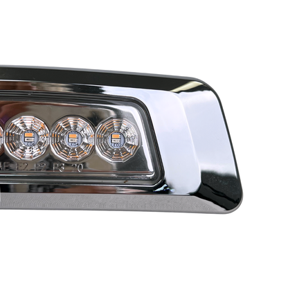 CLEAR LENS LIGHT LED AMBER+GREEN NORMAL