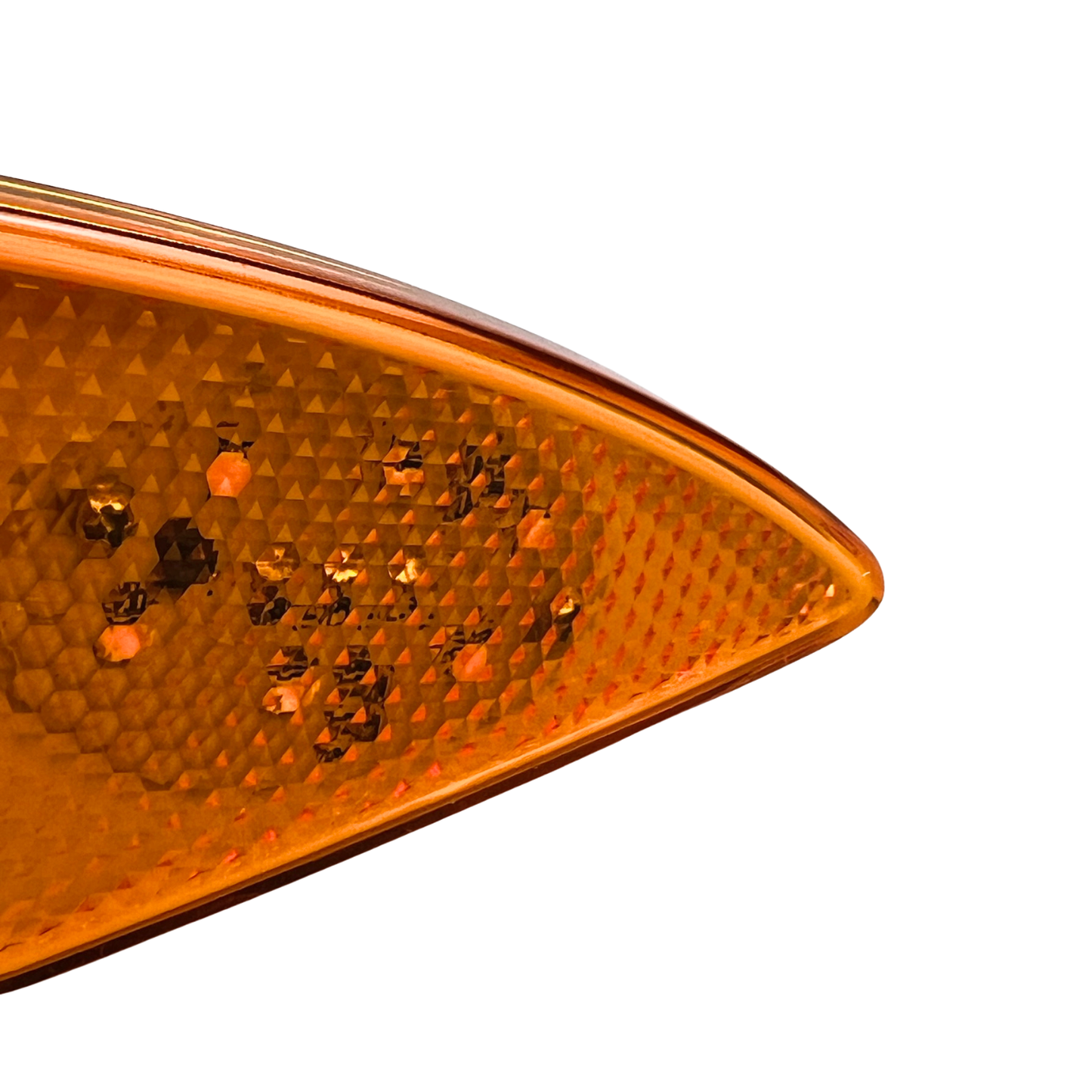 Kenworth T660 T600 T370 T270 T170 Front Cab Flare Amber LED Side Marker Turn Signal