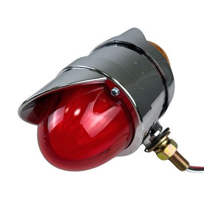 Double Face GLO LED Pedestal Light With Chrome Visor