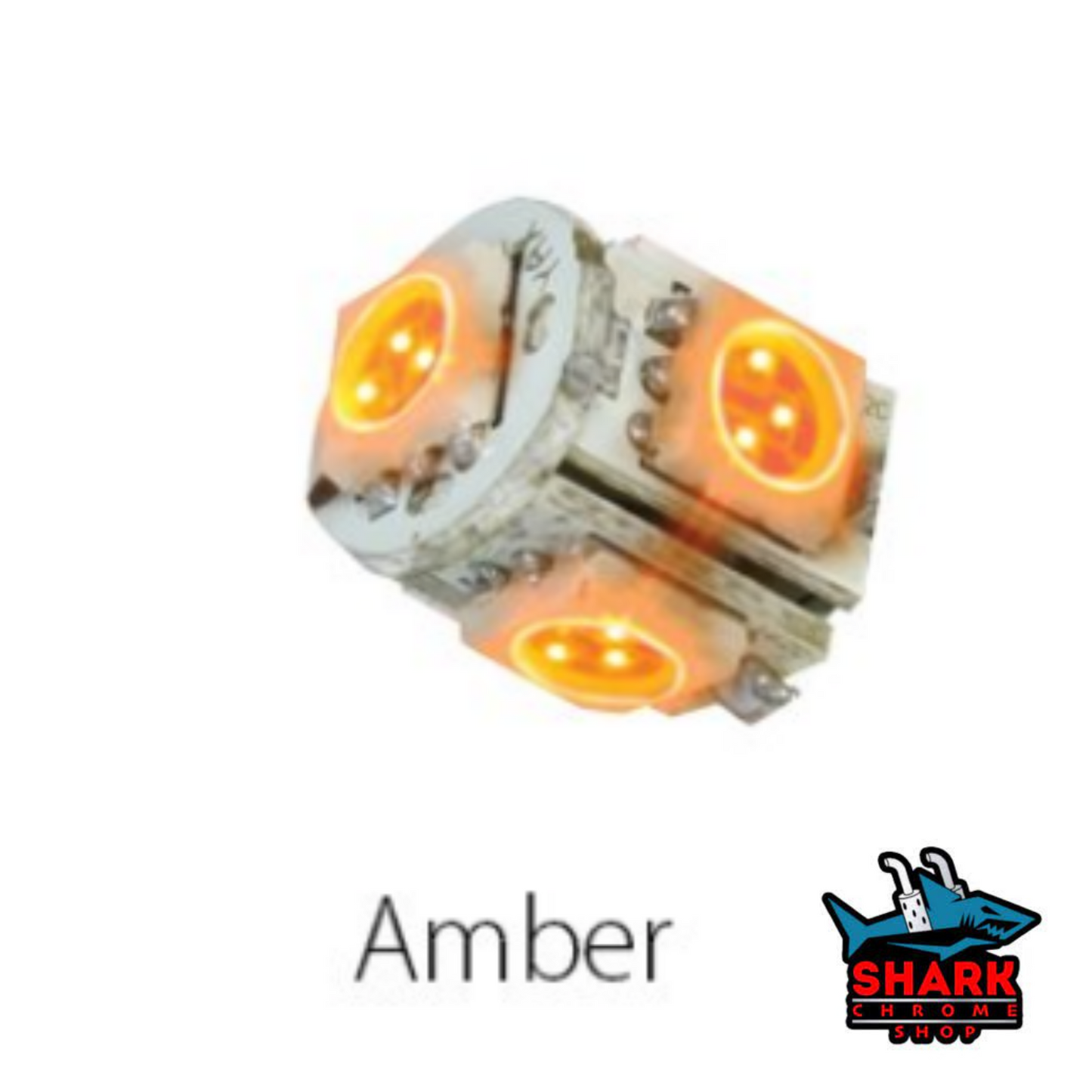 #3157 Tower Style 13 LED Light Bulb - Amber