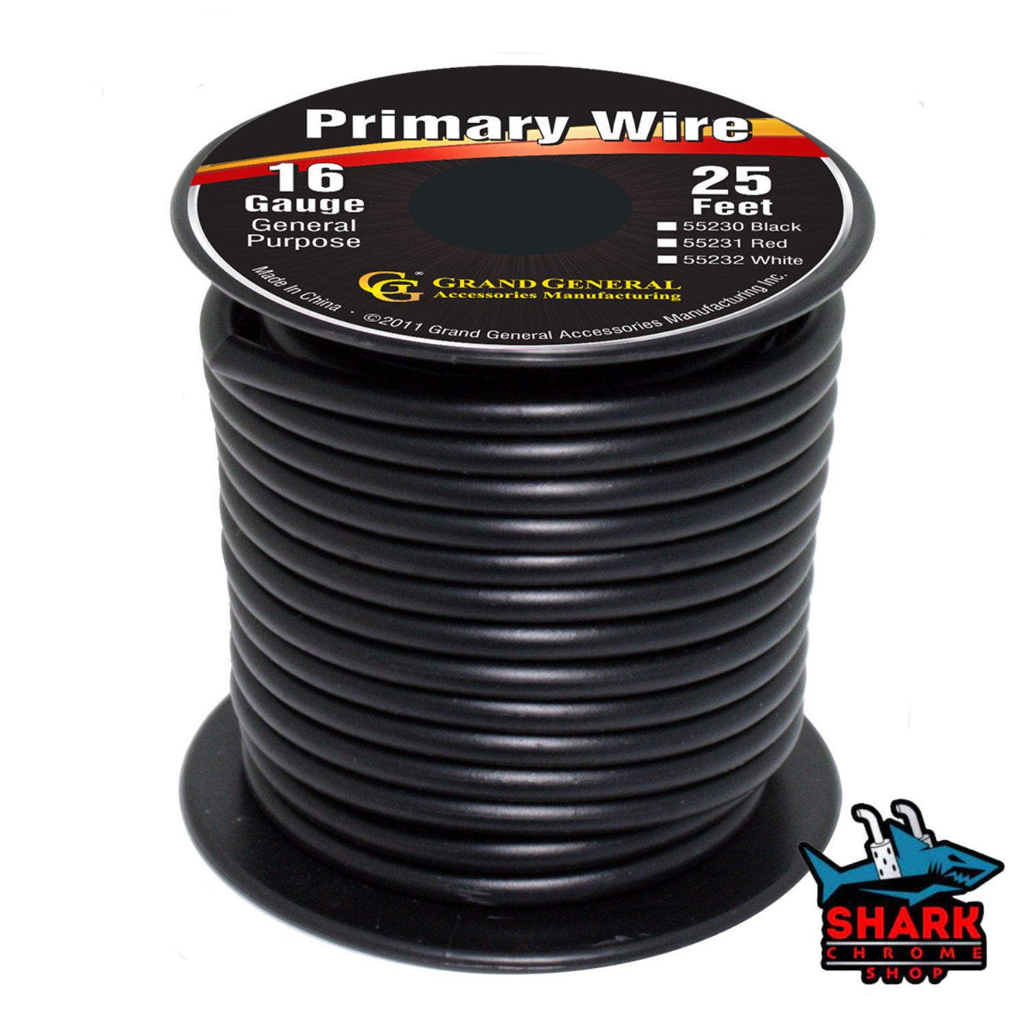 14 Gauge Primary AWG Wire 25' FT Each Red & Black Stranded Copper