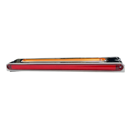 Hood Turn Signal LED Light Bar with Double Face 10-30 Volts