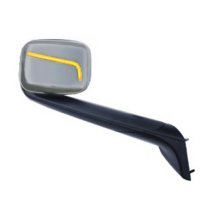 Freightliner Cascadia Hood Mirror with Turn Signal Light