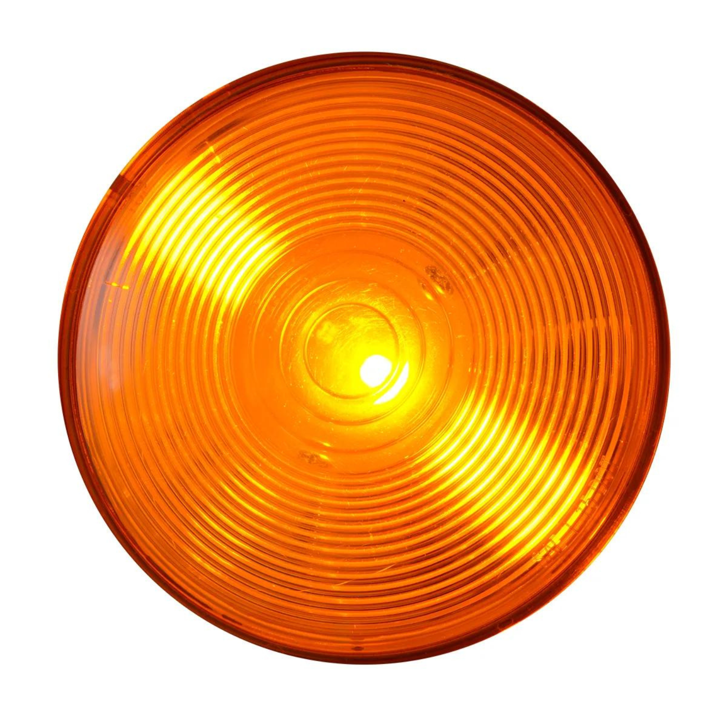 Single Led Strong 4′′ Single High Power 1 LED Light in Amber – Shark Chrome Shop