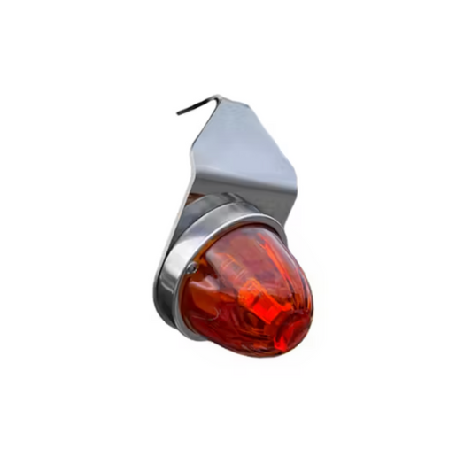 RED GLASS LENS, LED RED COLOR