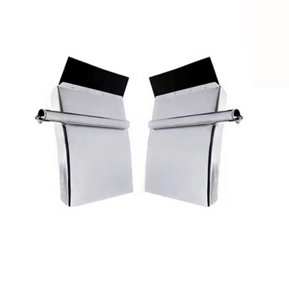 QUARTER FENDER PAIR STAINLESS 24" X24"