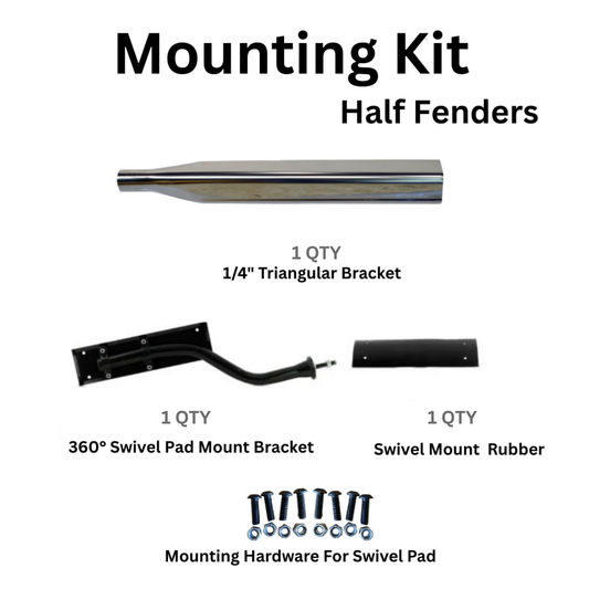 Mounting Kit for Half Fenders Sold Individually