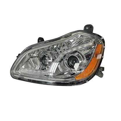 KENWORTH T680 HEADLAIGHT OPTICAL WITH LIGHT BAR IN CHROME