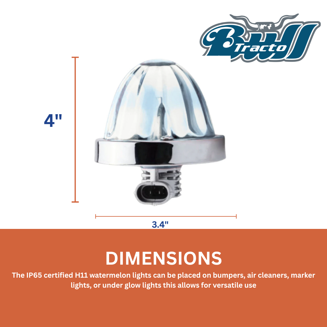 H11 BASE + BULB (Sold AS A SET) Available in Multiple Colors