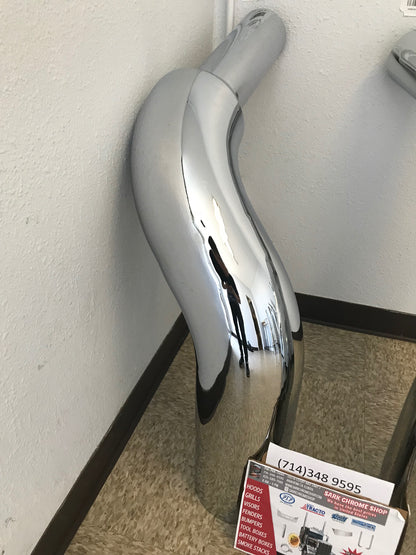 Premium Kenworth 45° Elbow Exhaust Set