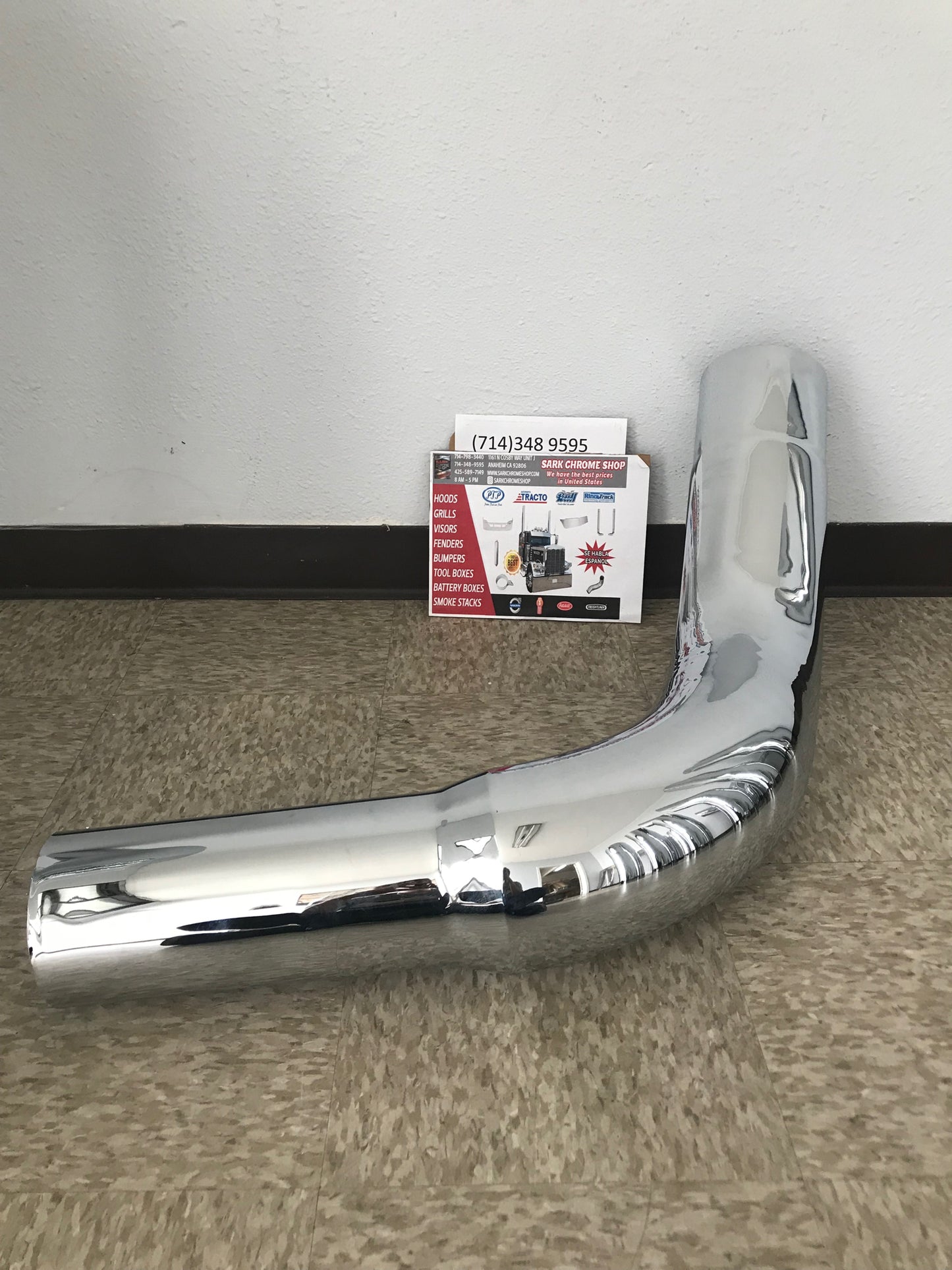Premium Kenworth 45° Elbow Exhaust Set