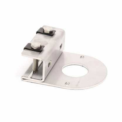 4 "Wide universal frame mount with 1 watermelon light hole mounting hardware included/straight out stainless steel
