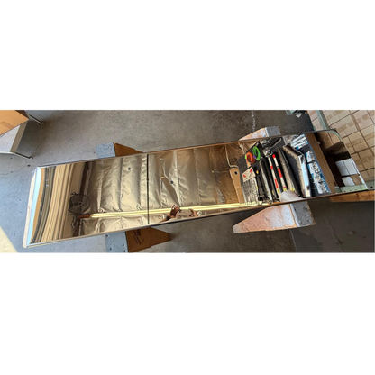 Peterbilt & W990, 365,567,388,389 Classic Bumper Miter Style ** 304 Stainless Steel Without Pulling Holes
