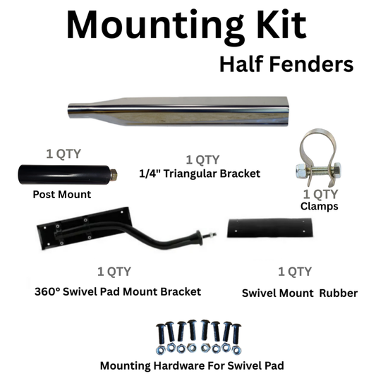 Mounting Kit for Half Fenders Sold Individually