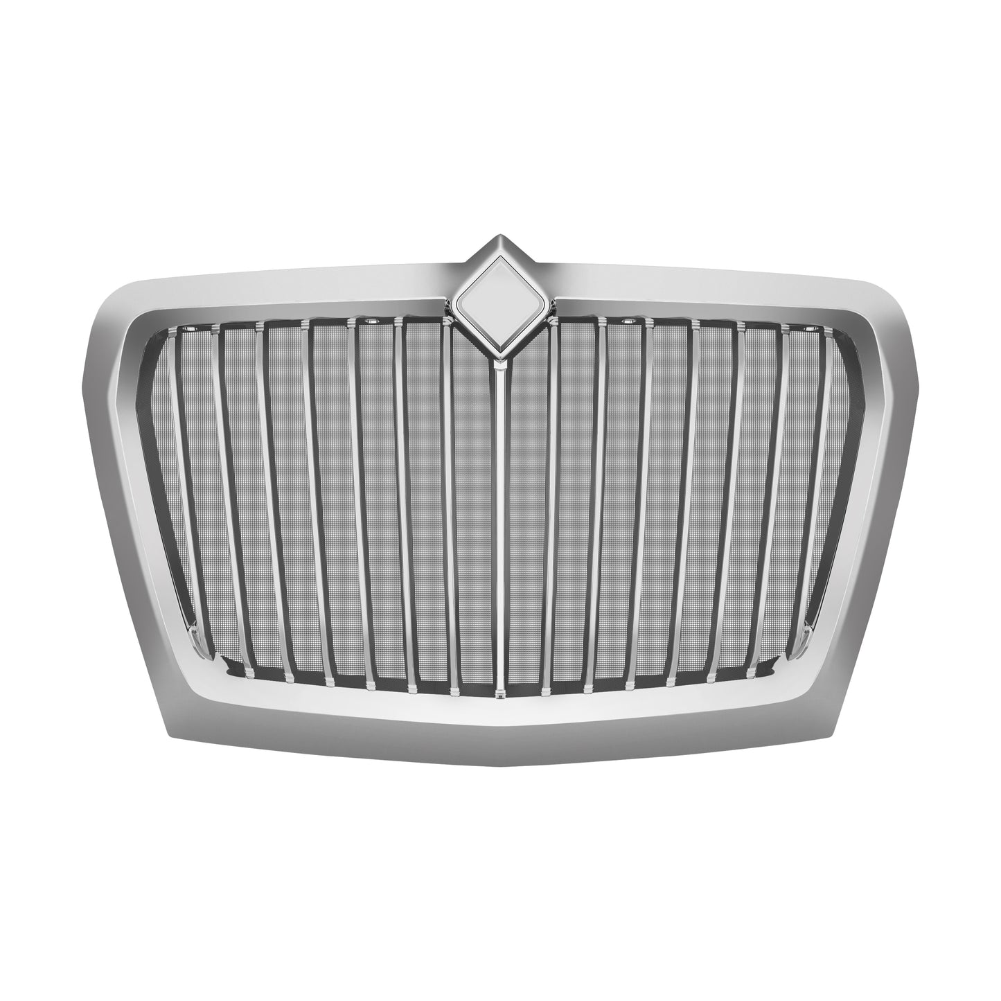 INTERNATIONAL  LT625  CHROME GRILL ASSEMBLY 2017+ WITH LOGO INCLUDED
