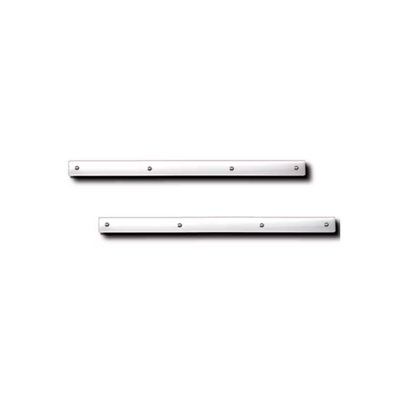 24" Stainless Steel Top Mud Flap Weight Pair