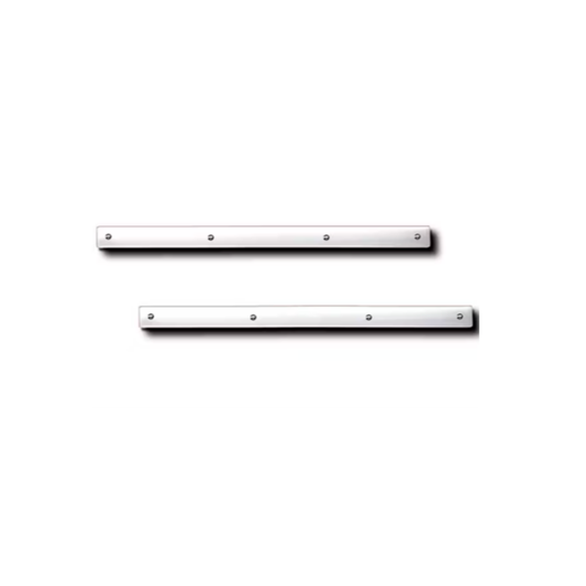 24" Stainless Steel Top Mud Flap Weight Pair