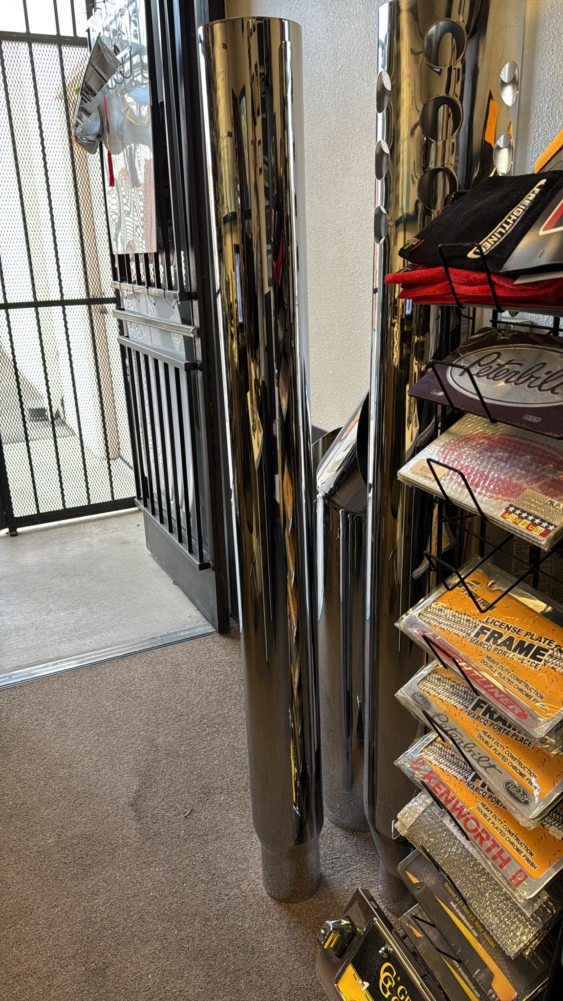 Flat Top Universal One Piece Exhaust Stack