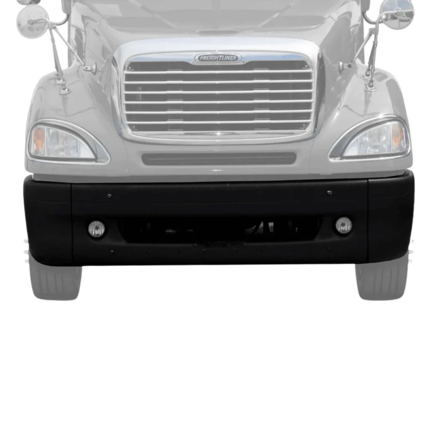 COLUMBIA BUMPER BLACK PLASTIC FREE FOGLIGHTS WITH COMPLETE BUMPER PURCHASE