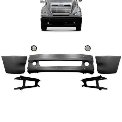 COLUMBIA BUMPER BLACK PLASTIC FREE FOGLIGHTS WITH COMPLETE BUMPER PURCHASE