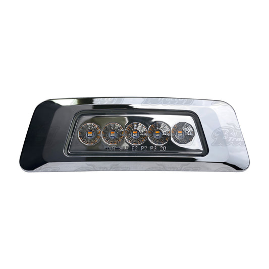 CLEAR LENS LIGHT LED AMBER+GREEN NORMAL