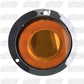 Amber Round  LED Truck  Marker Clearance Light Kit / Chrome Bezel