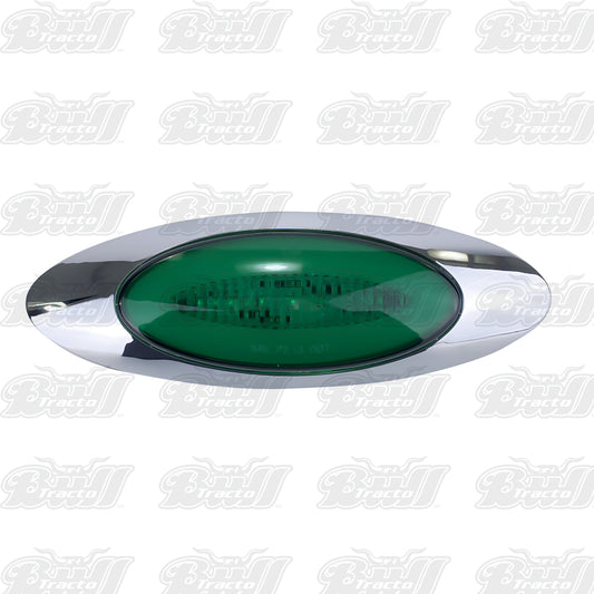 Green Side Rear Reflector Light