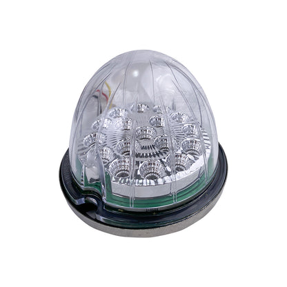 Clear Lens Watermelon,LED Amber +White /Normal +Strobe