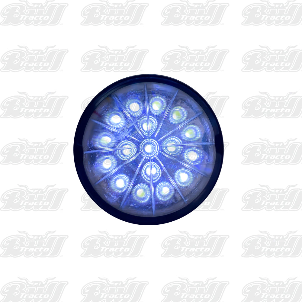 Clear Lens Watermelon,LED Amber +White /Normal +Strobe