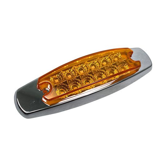 AMBER LIGHT WITH BEZEL NORMAL STROBE