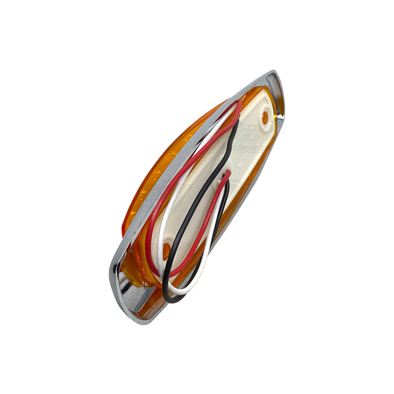 AMBER LIGHT WITH BEZEL NORMAL STROBE