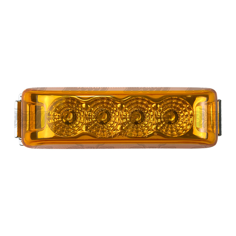 RECTANGULAR AMBER CLEARANCE LED LIGHT