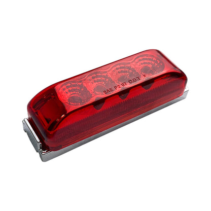 RECTANGULAR RED CLEARANCE LED LIGHT