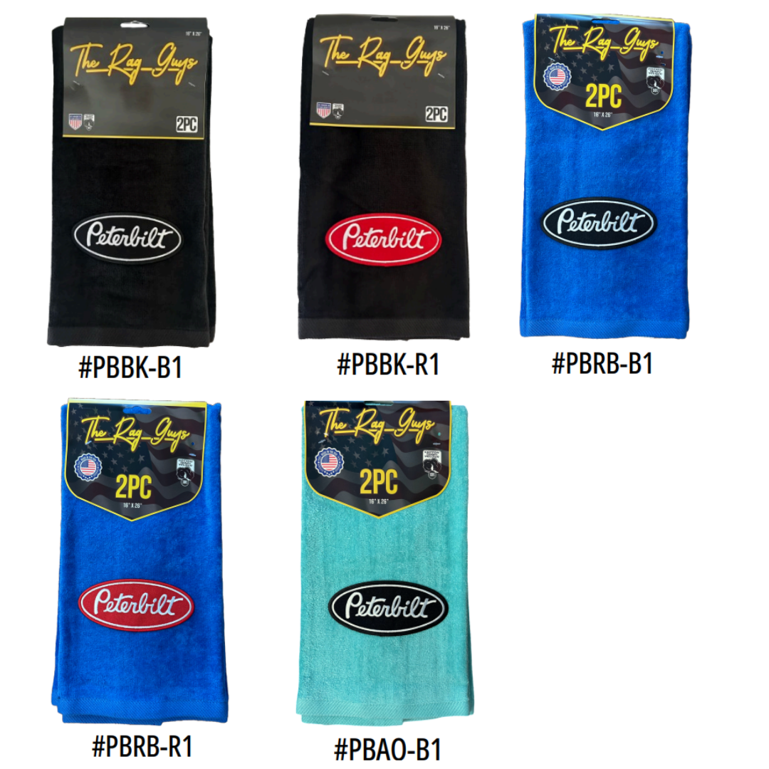 Peterbilt Rags Multiple Colors Available